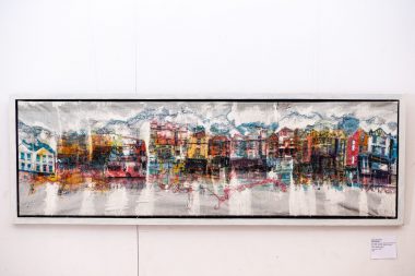 HAF wEIGHTON lIDO TO BROUHAHA ON GREEN LANES, PRINT PAINT STITCH, EXHIBITION2019PenarthPier-2